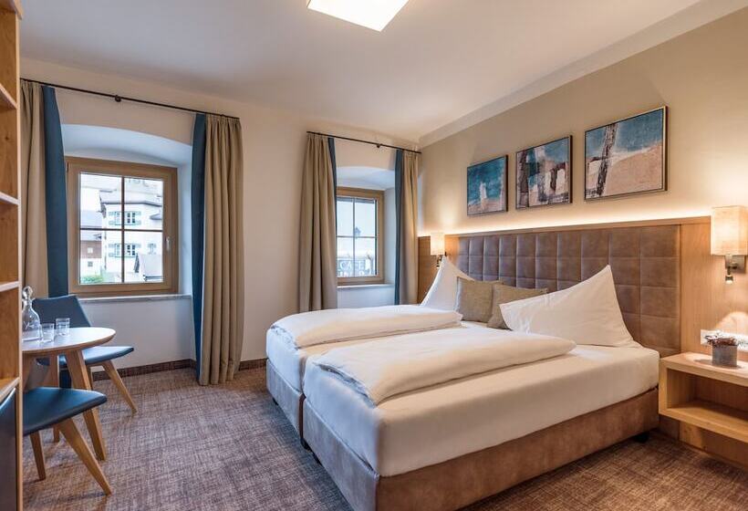 标准单人间, Alpen Glück Hotel Unterm Rain Garni