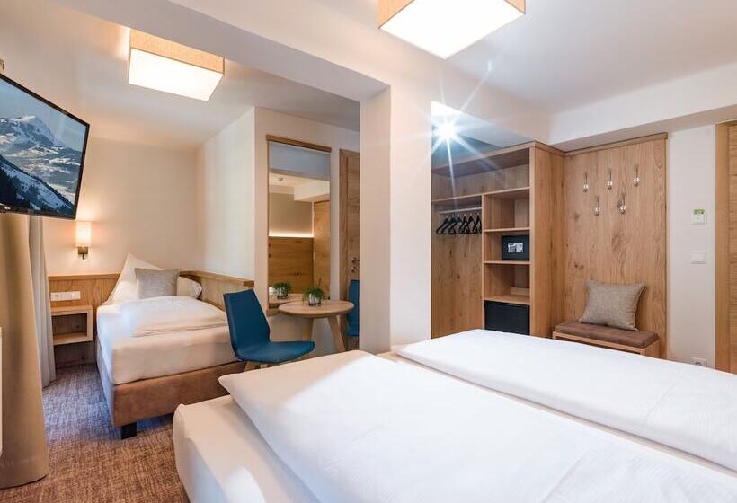标准三人间, Alpen Glück Hotel Unterm Rain Garni