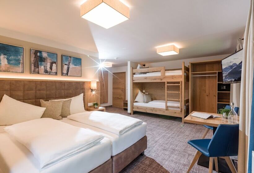 Полулюкс, Alpen Glück Hotel Unterm Rain Garni