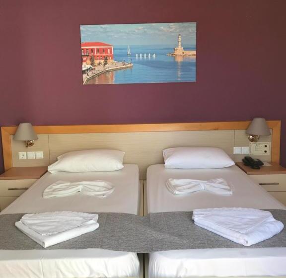 침실 1개 바다 전망 아파트, Vagia Mare