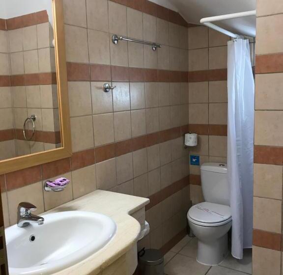 침실 1개 풀장 전망 아파트, Vagia Mare