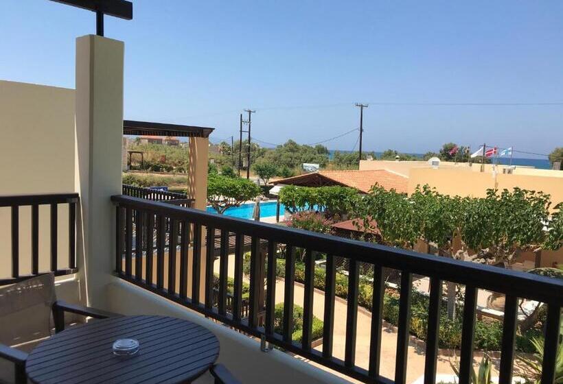 침실 1개 풀장 전망 아파트, Vagia Mare