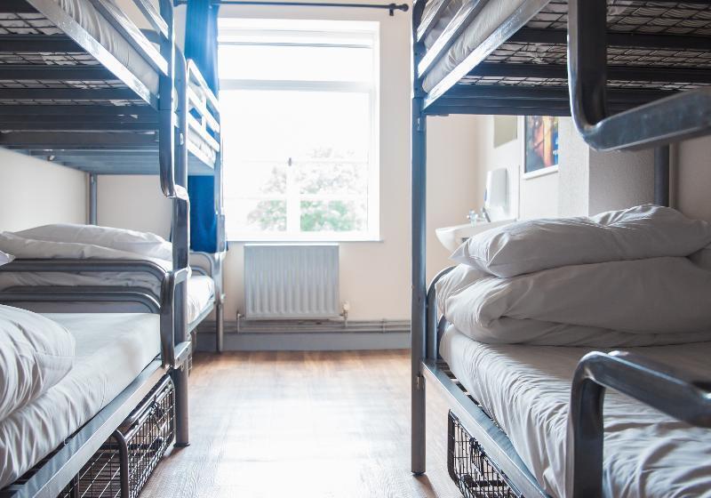 공용 욕실 구비 공동 객실 내의 침대, St Christopher S Inn Shepherd S Bush