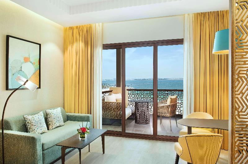 اتاق استاندارد با چشمانداز دریا, Doubletree By Hilton Resort & Spa Marjan Island