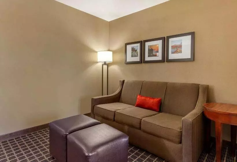 キングサイズベッドのスイートルーム, Comfort Suites Delavan  Lake Geneva Area