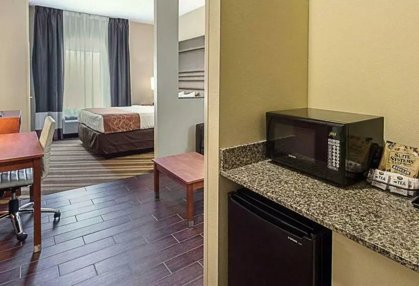 キングサイズベッドのスイートルーム, Comfort Suites Near Tanger Outlet Mall