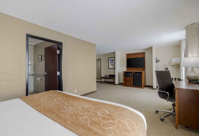 Люкс Адаптированный для Инвалидов, Comfort Suites Pflugerville  Austin North