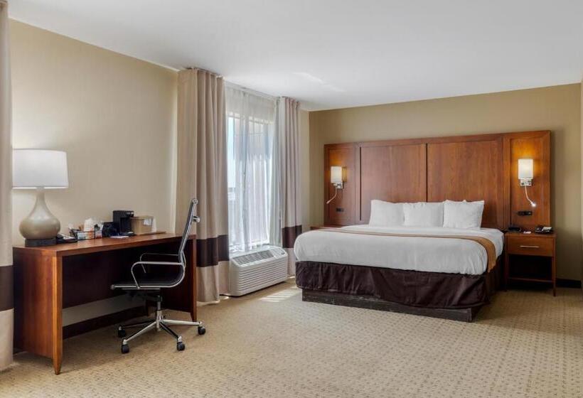 Люкс Адаптированный для Инвалидов, Comfort Suites Pflugerville  Austin North