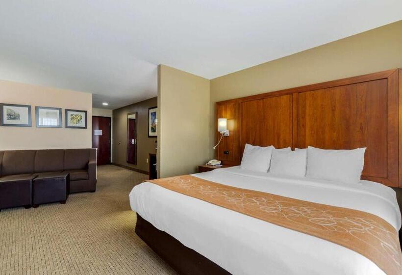 Люкс Кровать Кинг, Comfort Suites Pflugerville  Austin North