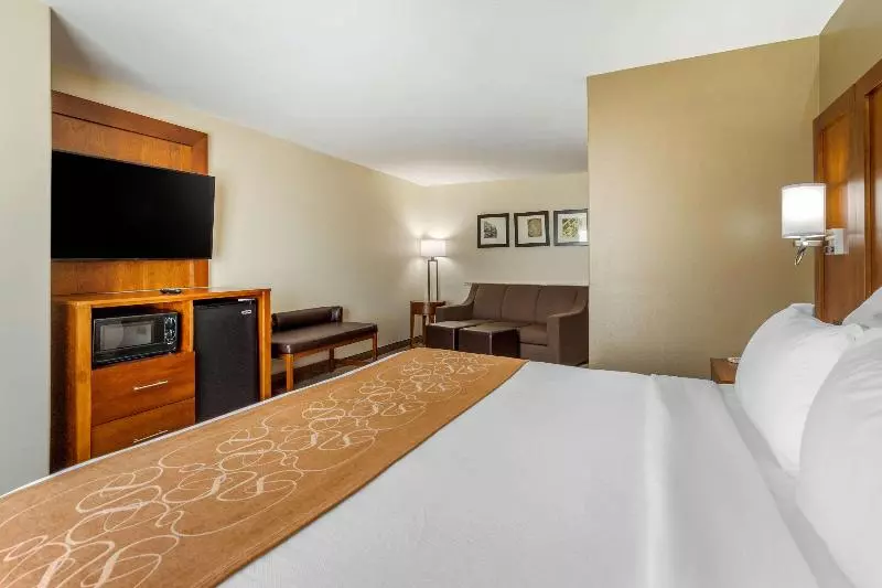 キングサイズベッドのスイートルーム, Comfort Suites Pflugerville  Austin North