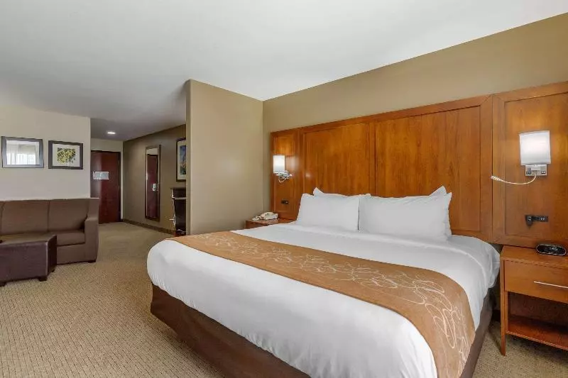 キングサイズベッドのスイートルーム, Comfort Suites Pflugerville  Austin North