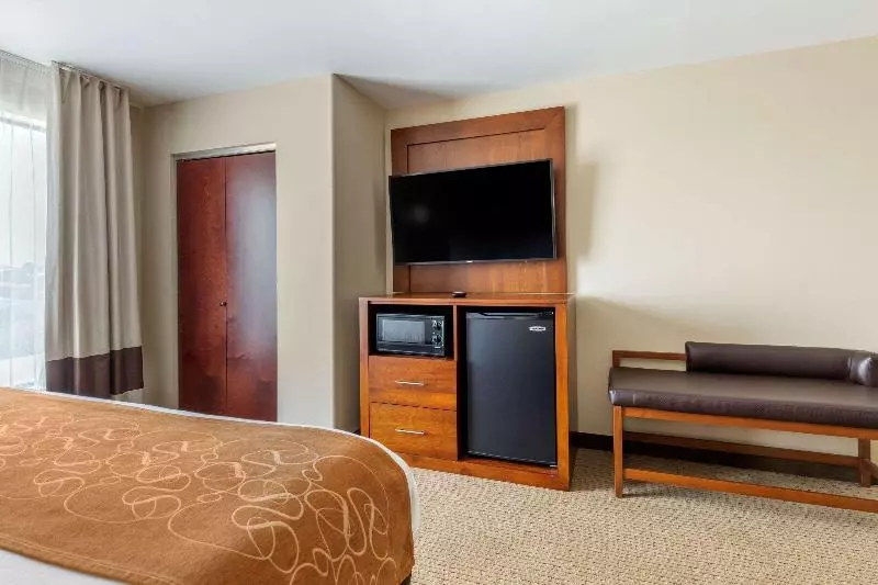 キングサイズベッドのスイートルーム, Comfort Suites Pflugerville  Austin North