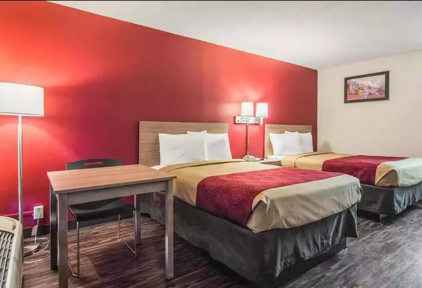 ２ダブルベッドのスタンダードルーム, Econo Lodge Fort Payne
