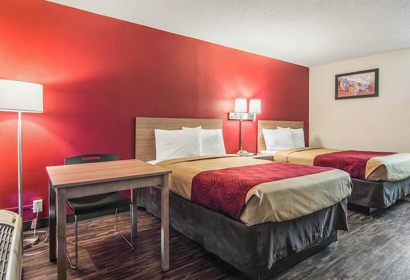 غرفه قياسيه سريرين مزدوجين, Econo Lodge Fort Payne