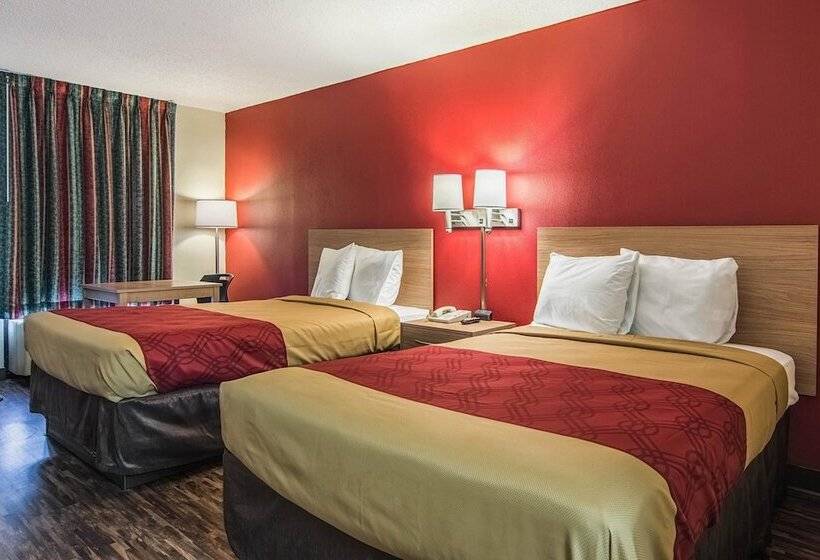 غرفه قياسيه سريرين مزدوجين, Econo Lodge Fort Payne