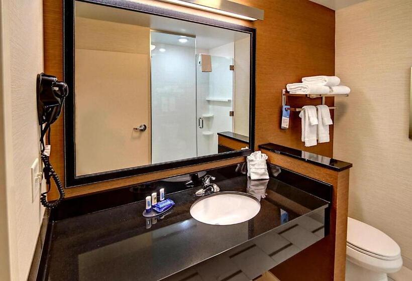 带大床的标准间, Fairfield Inn And Suites Oklahoma City Yukon