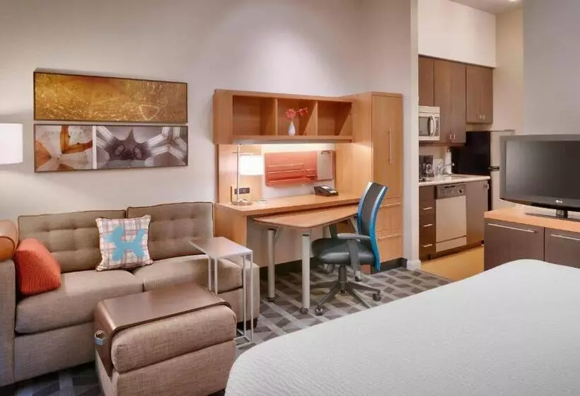 キングサイドベッドのスタンダードワンルーム, Towneplace By Marriott Suites Elko