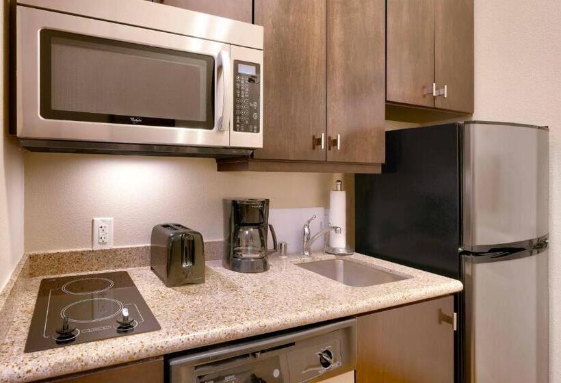 带大床的标准工作室, Towneplace By Marriott Suites Elko