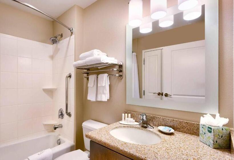 带大床的标准工作室, Towneplace By Marriott Suites Elko