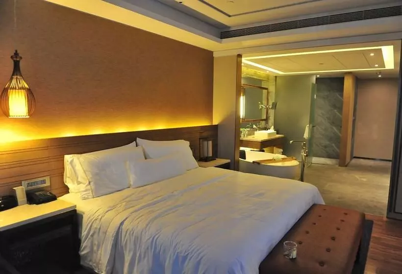 サイドオーシャンビューのダブルベッドスタンダードルーム, The Westin Sanya Haitang Bay Resort