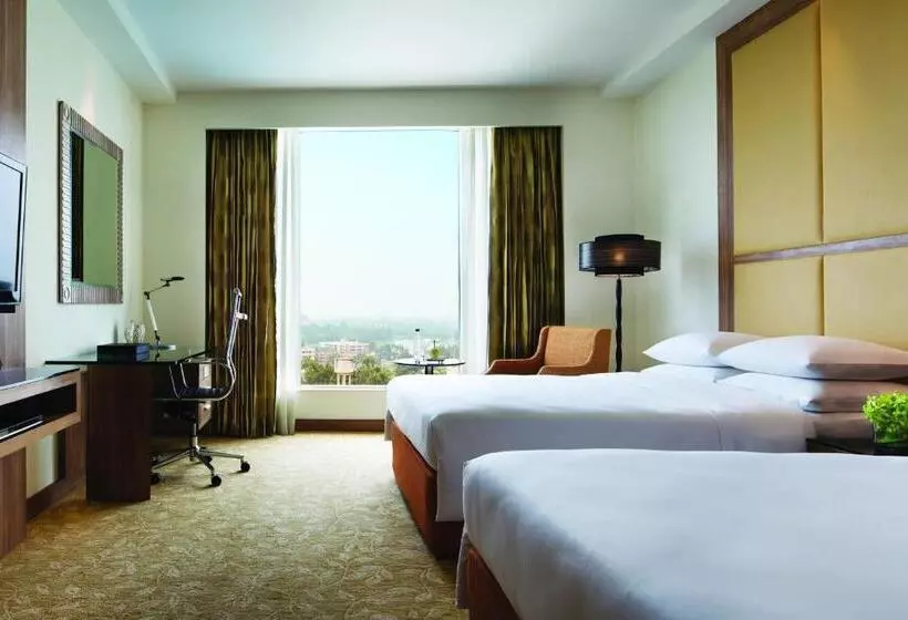 ２ダブルベッドのスタンダードルーム, Bengaluru Marriott Hotel Whitefield