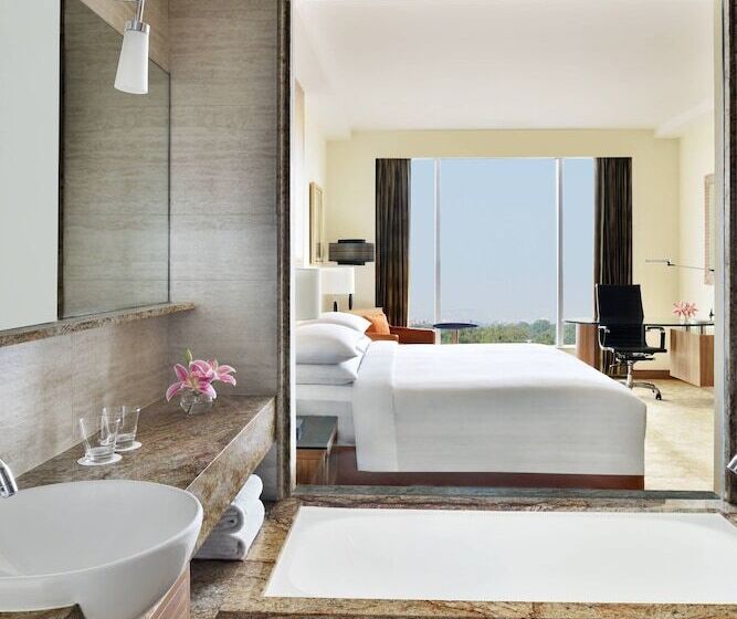 Номер Стандарт Двуспальная Кровать, Bengaluru Marriott Hotel Whitefield