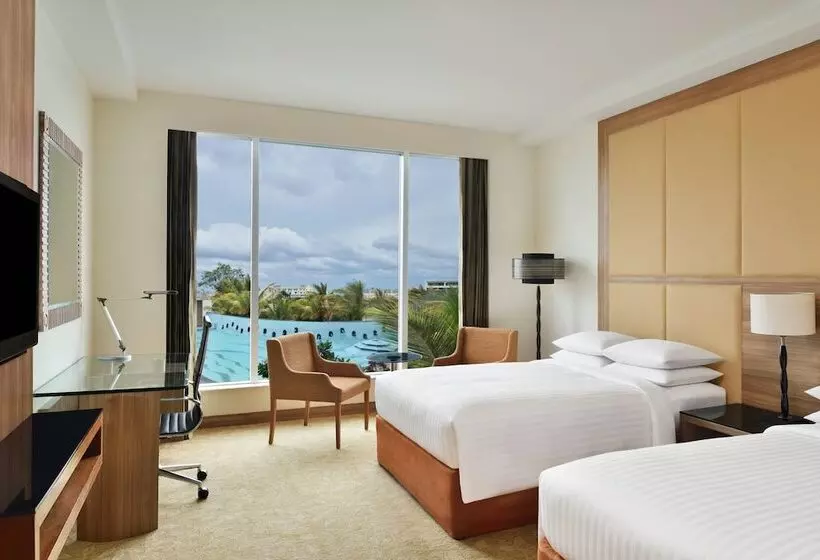 ２ダブルベッドのスタンダードルーム, Bengaluru Marriott Hotel Whitefield