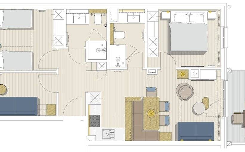 1 Schlafzimmer Apartment, Beech Resort Boltenhagen