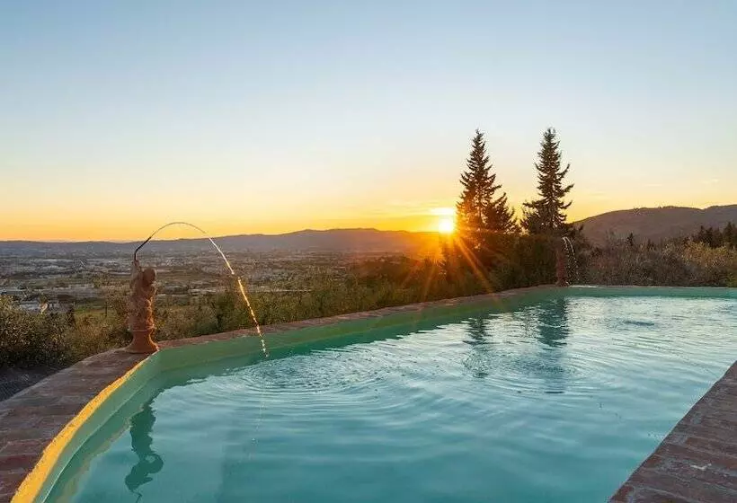 景色の見えるスイートルーム, Agriturismo Poggio Alla Pieve