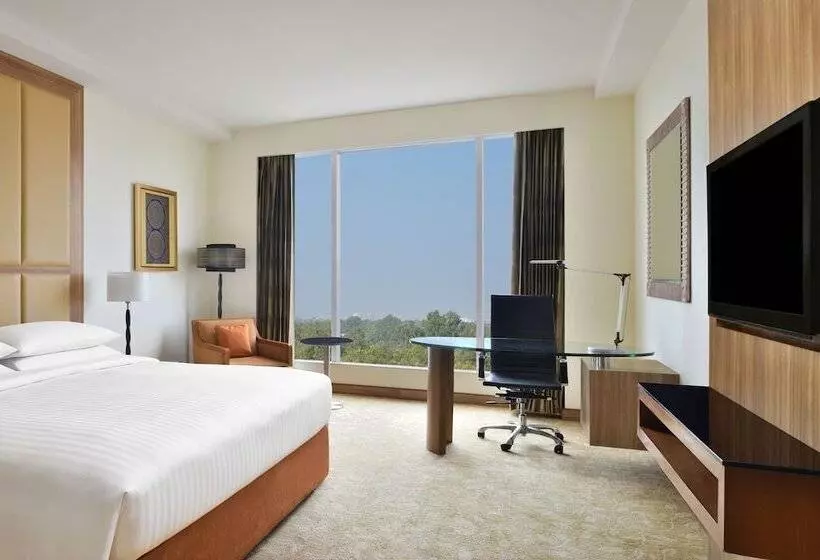 ダブルベッドスタンダードルーム, Bengaluru Marriott Hotel Whitefield