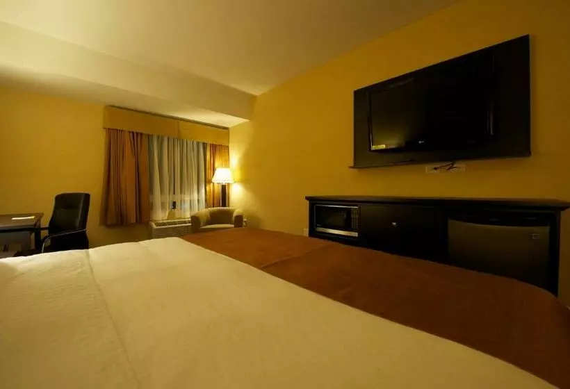 キングサイズベッドのスタンダードルーム, Days Inn & Suites By Wyndham Winnipeg Airport Manitoba