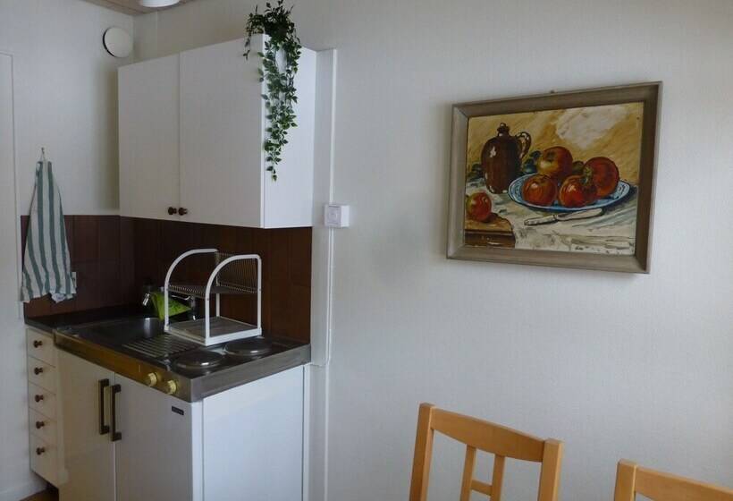 Quarto Estandar Banheiro Compartilhado, Saxvikens Vandrarhem