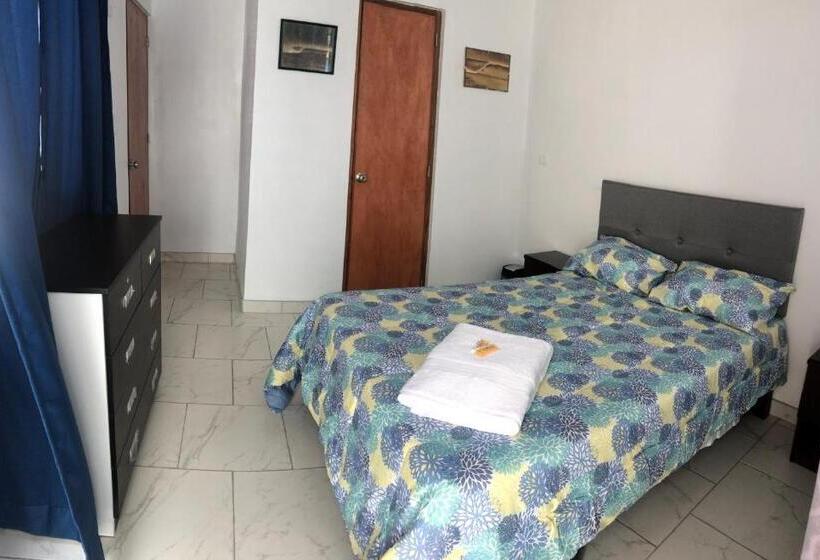 标准间带游泳池, Bravo Surf Camp Punta Rocas