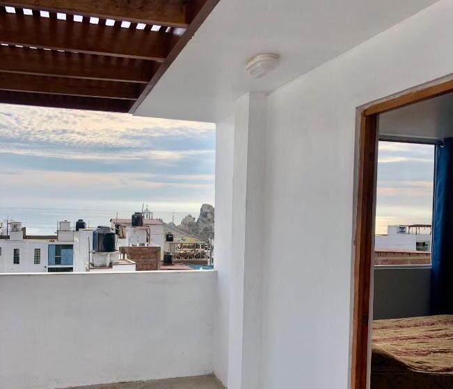 带海景的标准房, Bravo Surf Camp Punta Rocas