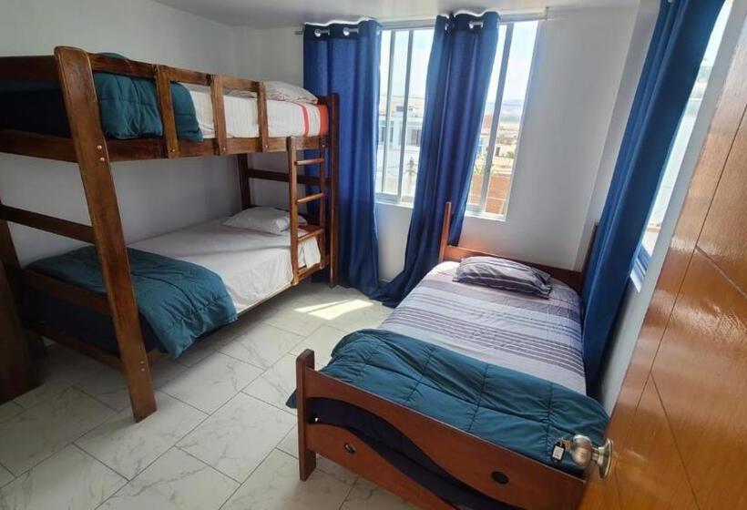 带露台的标准房间, Bravo Surf Camp Punta Rocas