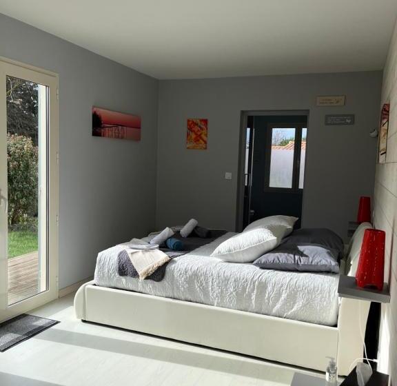 חדר דחוקס עם מיטת קינג, Chambres D Hôtes Villa Anani Cosson Alex