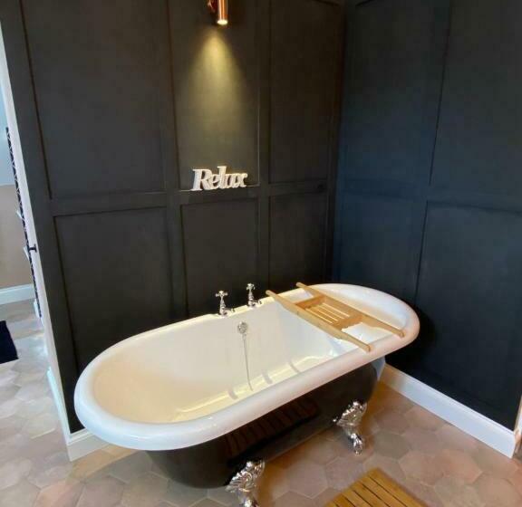 キングサイズベッドのデラックスルーム, East Llanteg Guest House