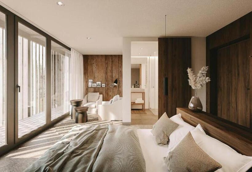 标准间带露台, Naturhotel Die Maise