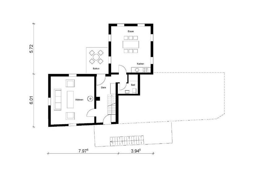 带2个卧室的套房, Naturhotel Die Maise