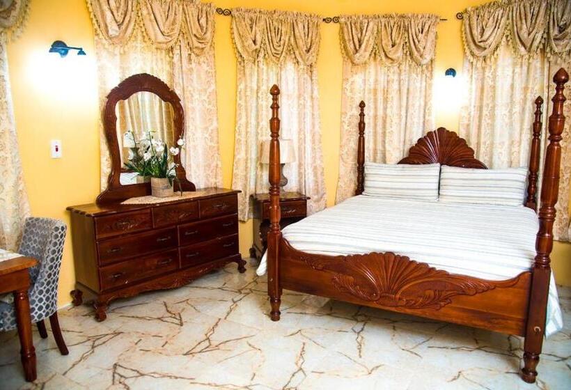 اتاق خانوادگی با چشم‌انداز باغ, Dela De Rose Guest House Negril Jamaica