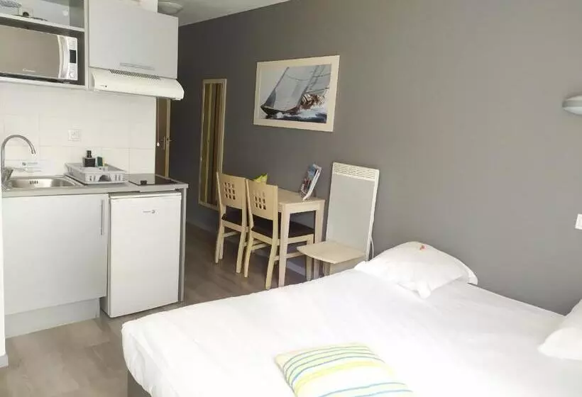 ダブルベッドのスタンダードスタジオ, Lagrange Apart Hotel L’escale Marine