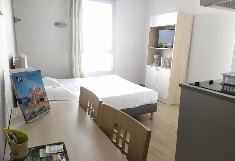 带双人床的标准工作室, Lagrange Apart Hotel L’escale Marine