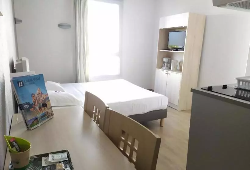 ダブルベッドのスタンダードスタジオ, Lagrange Apart Hotel L’escale Marine