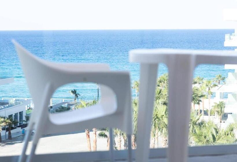 带1个卧室的带海景的公寓, Vrissaki Hotel Apartments