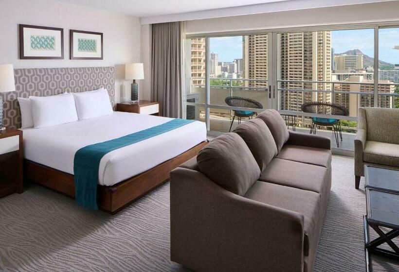 オーシャンビューデラックスジュニアスイート, Ilikai Hotel & Luxury Suites