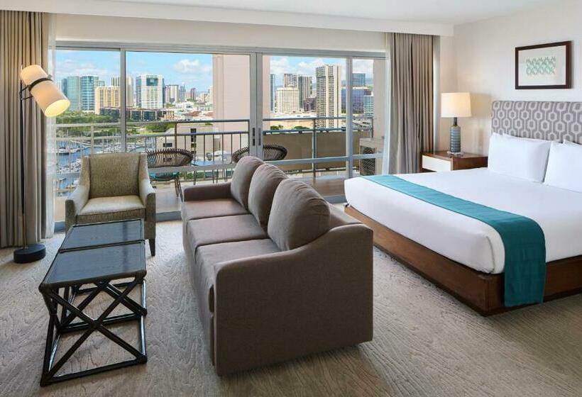 オーシャンビューデラックスジュニアスイート, Ilikai Hotel & Luxury Suites