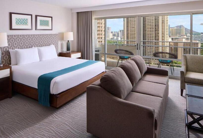 オーシャンビューデラックスジュニアスイート, Ilikai Hotel & Luxury Suites