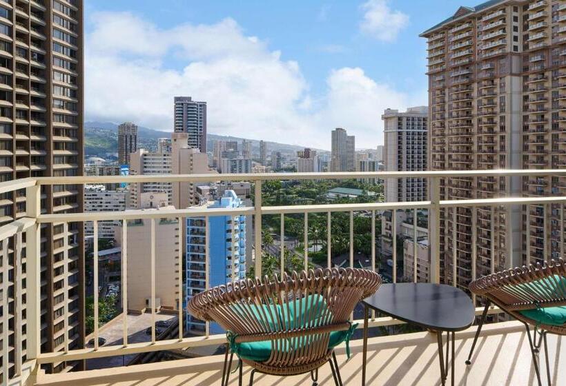 آپارتمان لوکس 2 خوابه, Ilikai Hotel & Luxury Suites