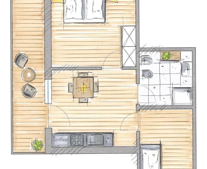 高级家庭房间, Alpinhotel Keil