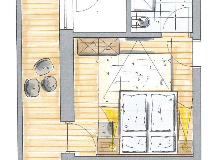 舒适型房间, Alpinhotel Keil